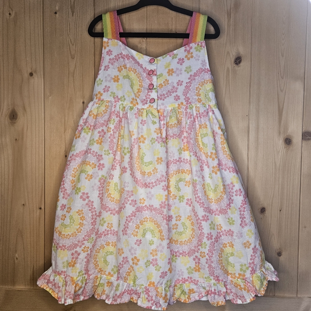 Size 5 Cynthia Rowley Floral Rainbow Dress